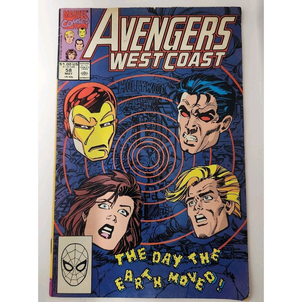 Avengers West Coast #58 Marvel Comics